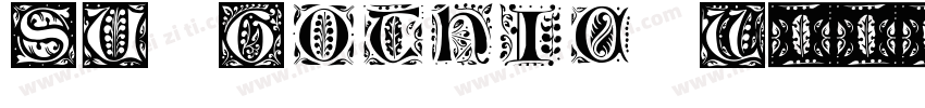 SU Gothic V字体转换